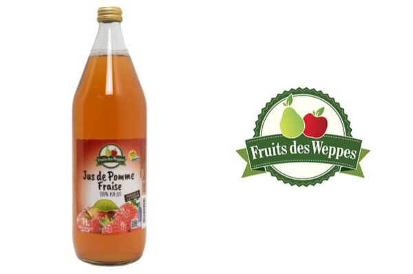 JUS DE POMME FRAISE (1 L)